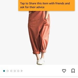 NWOT plus size Large Women's Casual Overalls Baggy Wide Leg Loose Romper